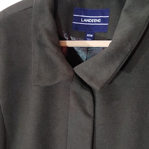 Women's jacket Olive Green, size 20W - Picture 3 of 9